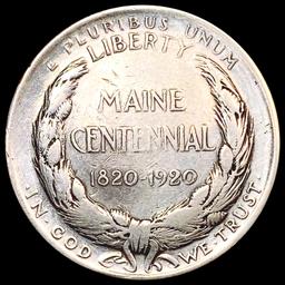 1920 Maine Half Dollar CHOICE AU