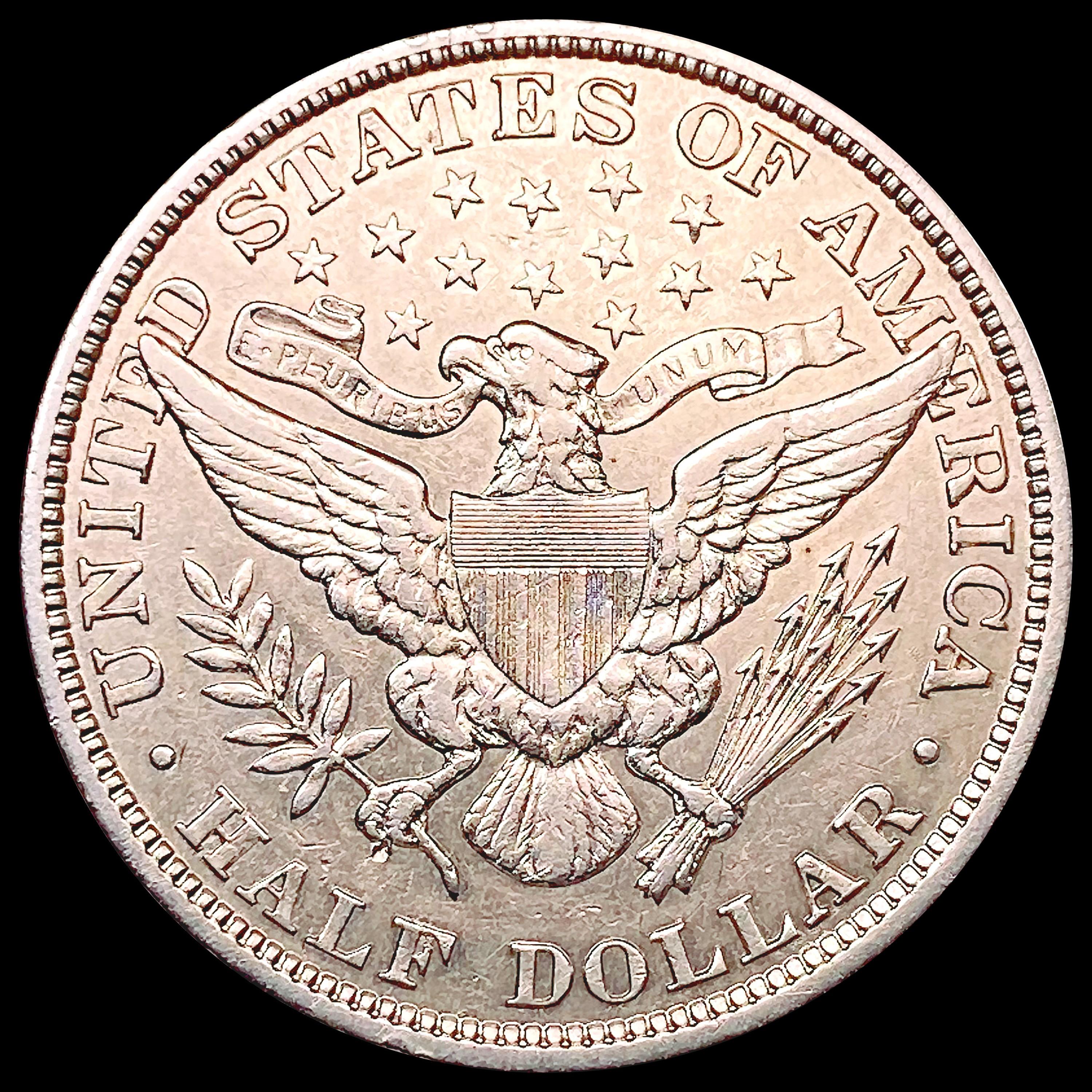 1904 Barber Half Dollar CLOSELY UNCIRCULATED
