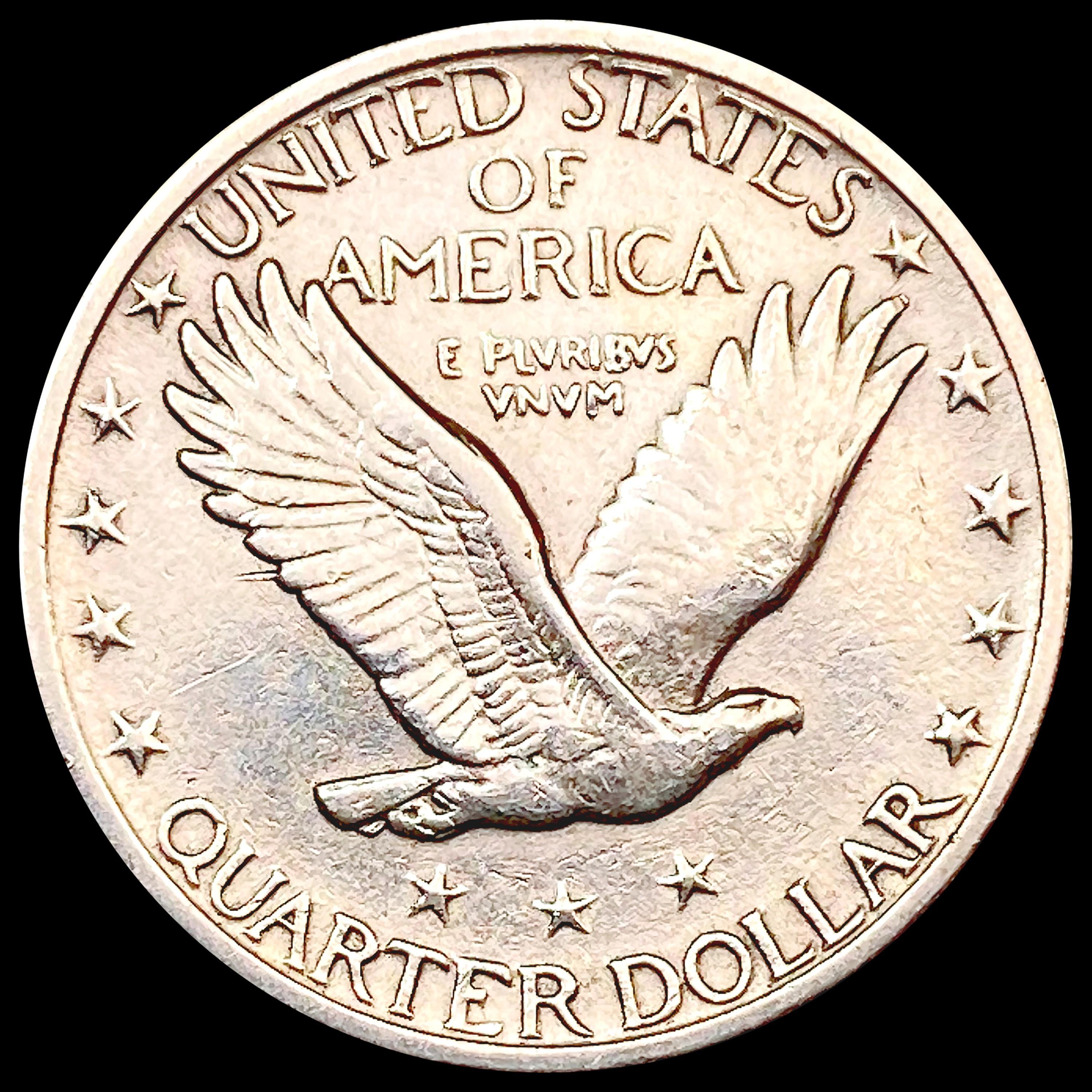 1924 Standing Liberty Quarter CHOICE AU