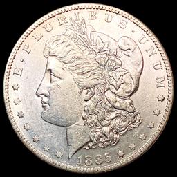 1885-S Morgan Silver Dollar CHOICE AU