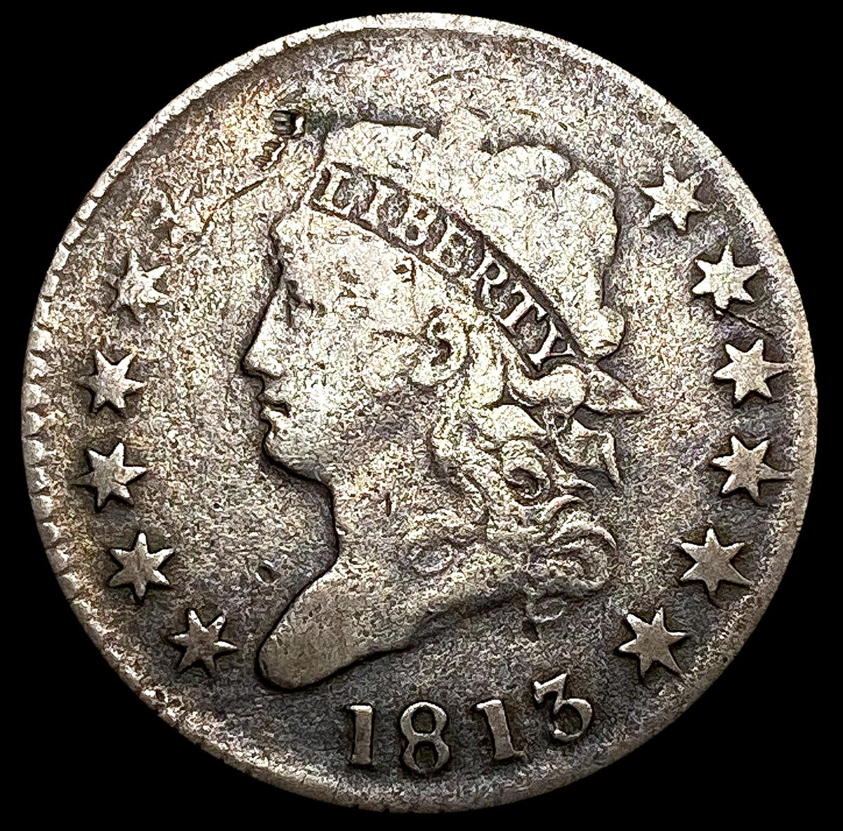 1813 Classic Head Large Cent NICELY CIRCULATED