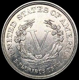 1883 No Cent Liberty Victory Nickel CHOICE BU