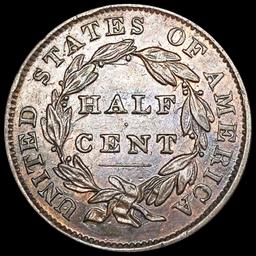 1934 Classic Head Half Cent CLOSELY UNCIRCULATED
