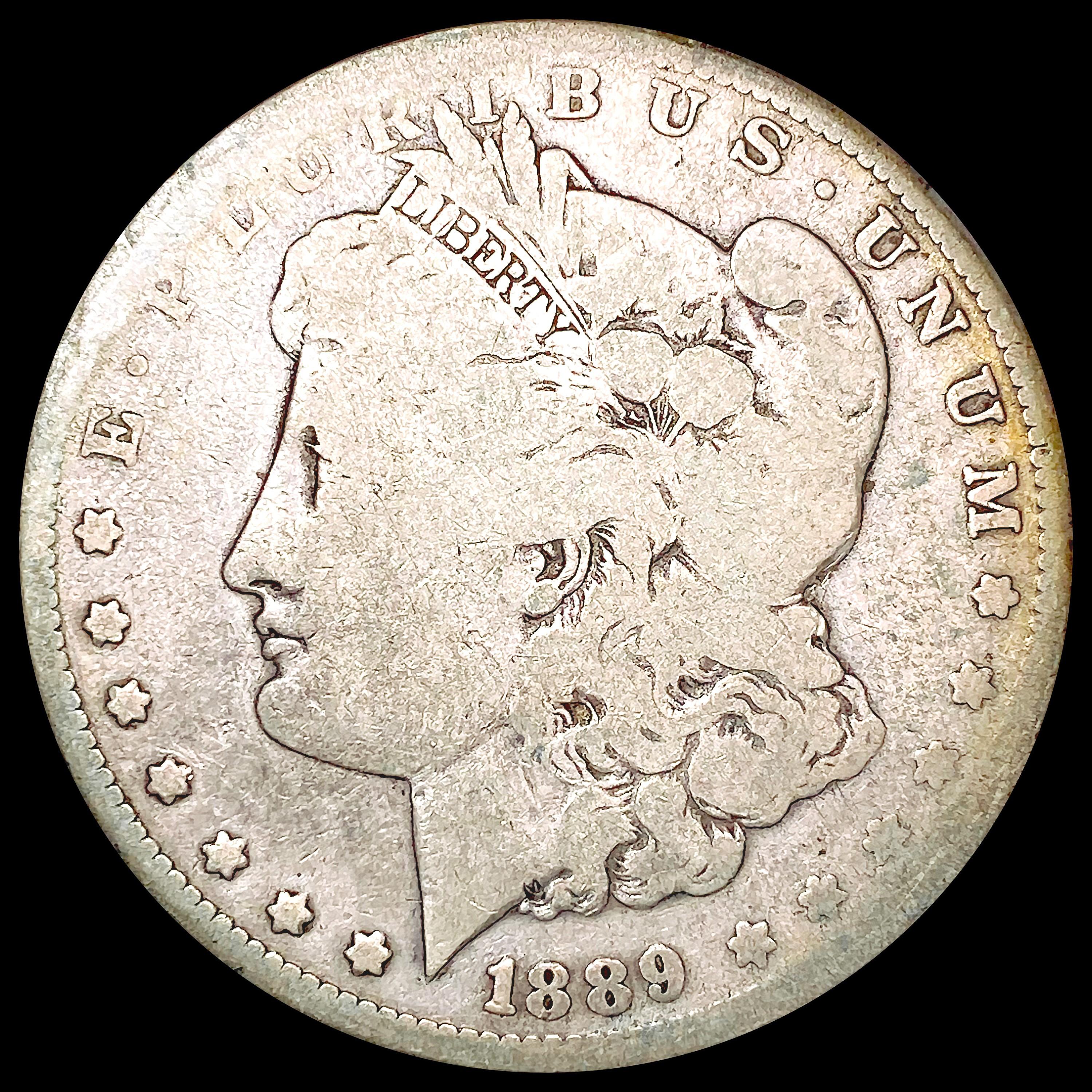 1889-CC Morgan Silver Dollar NICELY CIRCULATED