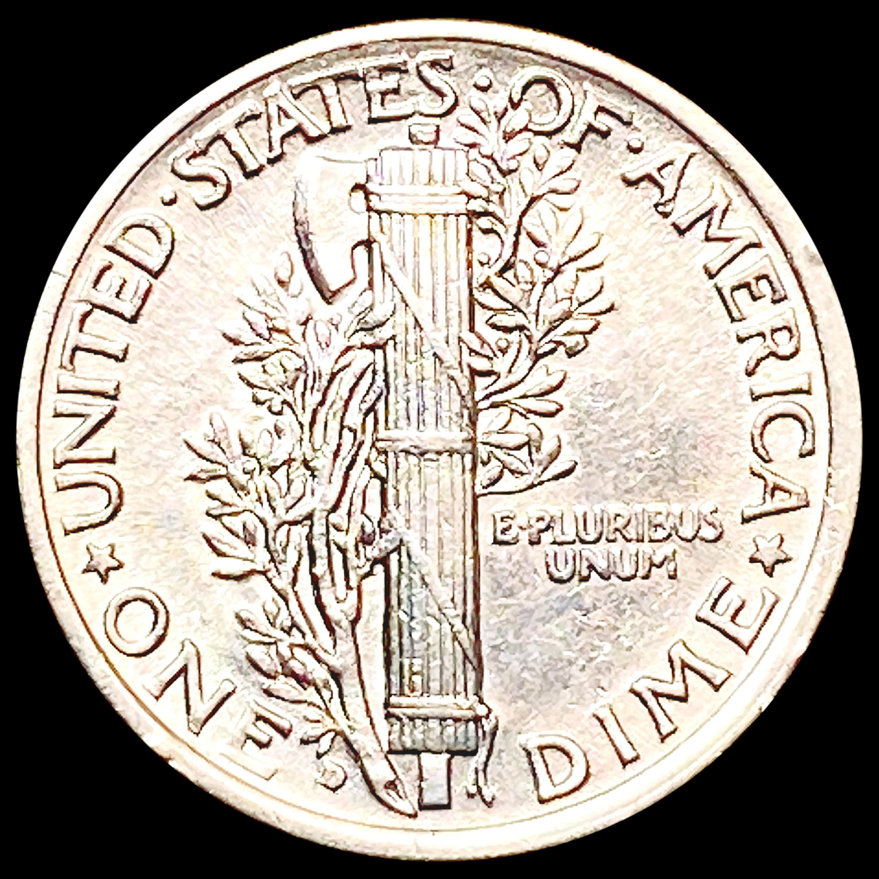 1917-D Mercury Dime UNCIRCULATED