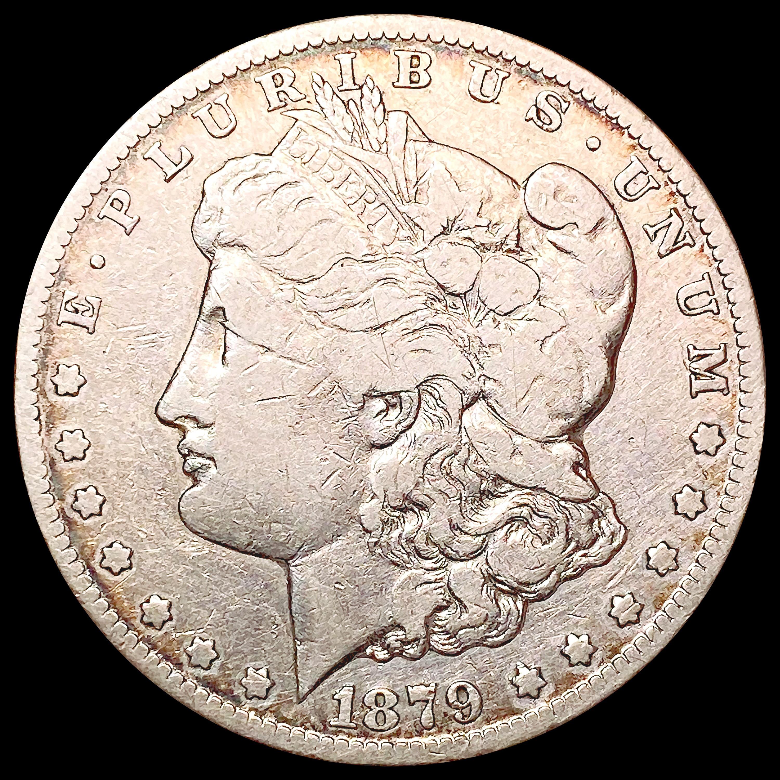 1879-CC Morgan Silver Dollar LIGHTLY CIRCULATED