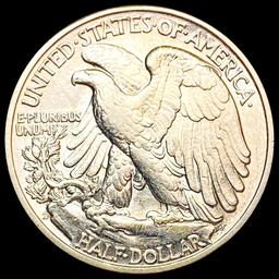 1935-D Walking Liberty Half Dollar CLOSELY UNCIRCU