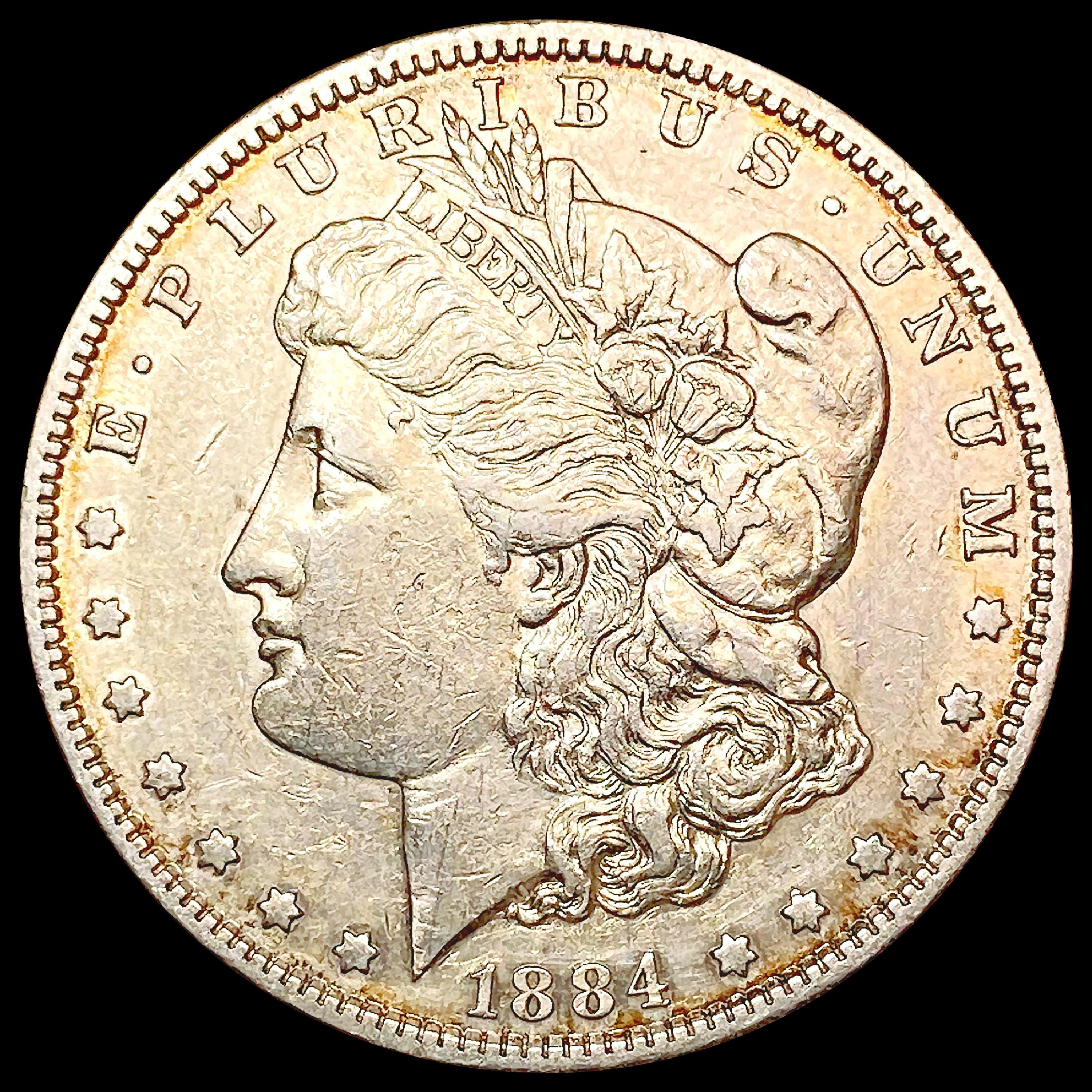 1884-S Morgan Silver Dollar CLOSELY UNCIRCULATED