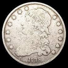 1835 Capped Bust Quarter NICELY CIRCULATED