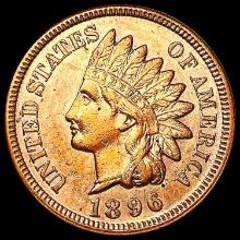 1896 RED Indian Head Cent CHOICE BU