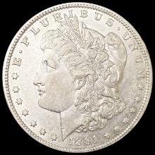 1891-O Morgan Silver Dollar ABOUT UNCIRCULATED