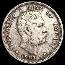 1883 Kingdom of Hawaii Dime LIGHTLY CIRCULATED