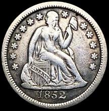 1852-O Seated Liberty Dime LIGHTLY CIRCULATED