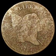 1797 Liberty Cap Half Cent NICELY CIRCULATED