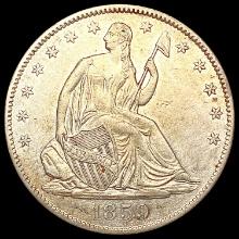 1859-O Seated Liberty Half Dollar CHOICE AU