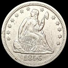 1856 Seated Liberty Quarter CLOSELY UNCIRCULATED