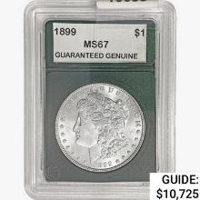 1899 Morgan Silver Dollar GG MS67