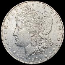 1901-S Morgan Silver Dollar CLOSELY UNCIRCULATED