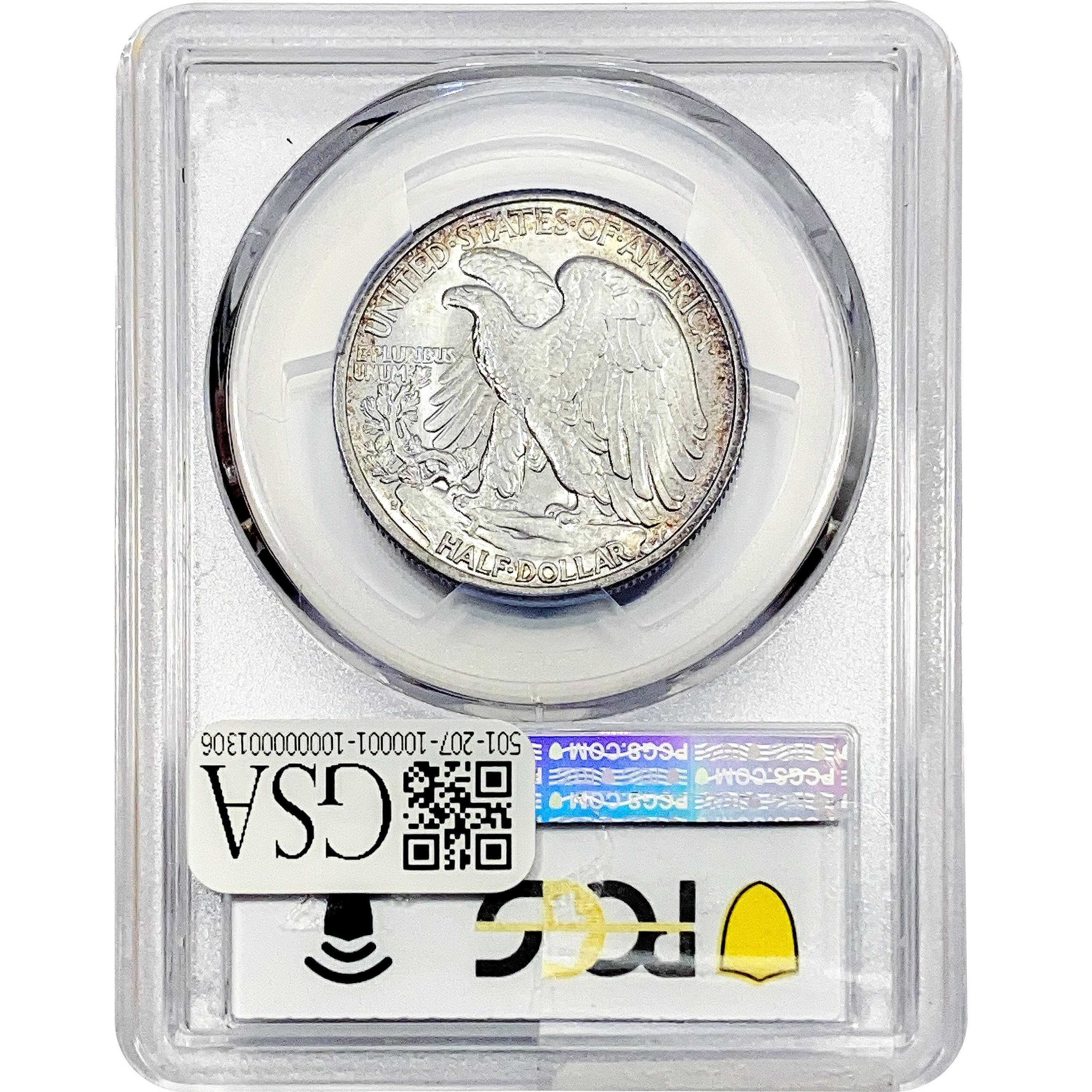 1945-S Walking Liberty Half Dollar PCGS MS62