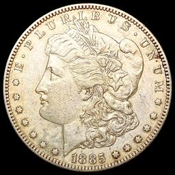 1885-S Morgan Silver Dollar NEARLY UNCIRCULATED