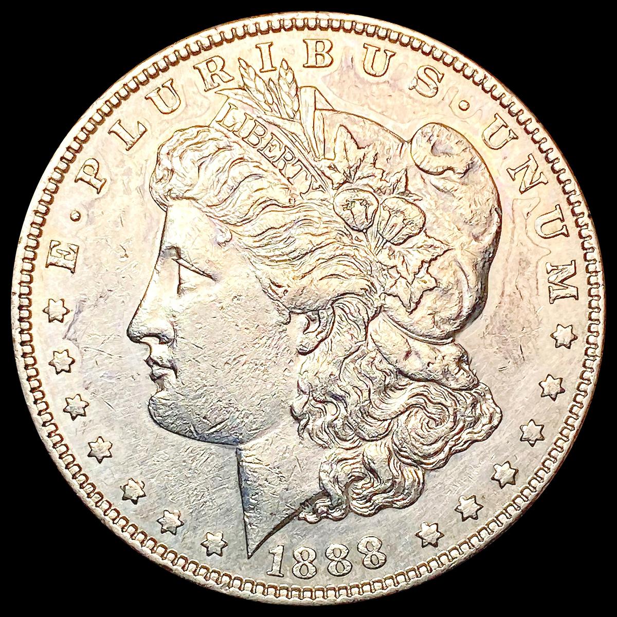 1888-S Morgan Silver Dollar CLOSELY UNCIRCULATED