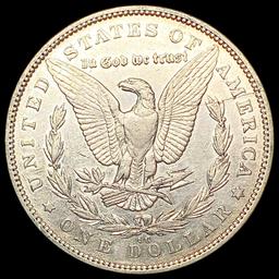 1890-CC Morgan Silver Dollar NEARLY UNCIRCULATED