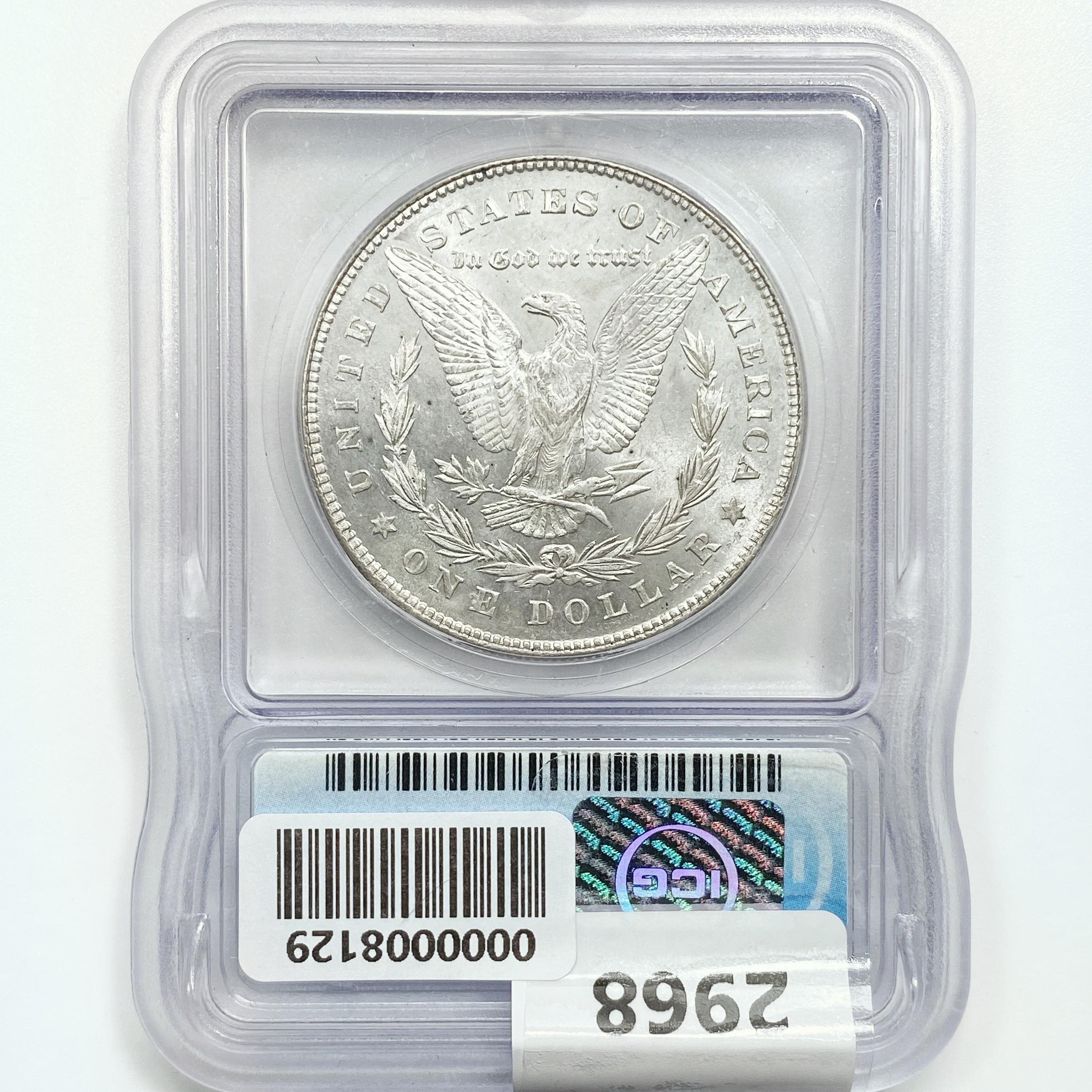 1878 7TF Morgan Silver Dollar ICG MS64