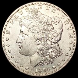 1884-S Morgan Silver Dollar CLOSELY UNCIRCULATED