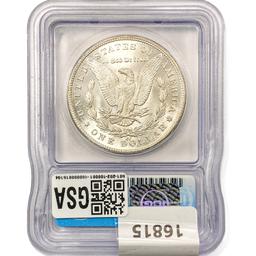 1883-CC Morgan Silver Dollar ICG MS63+