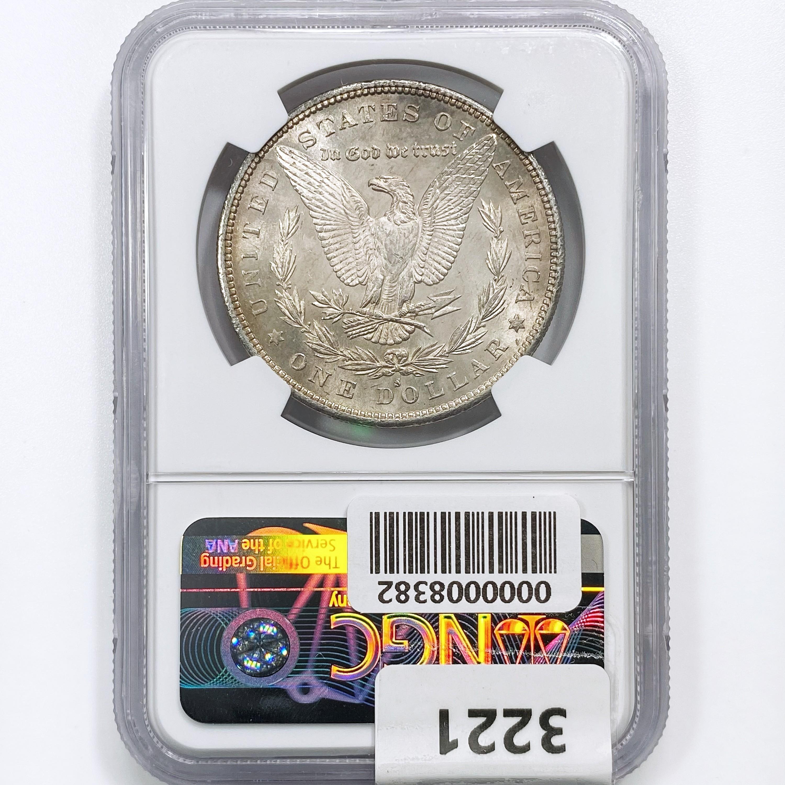 1880-S Morgan Silver Dollar NGC MS66