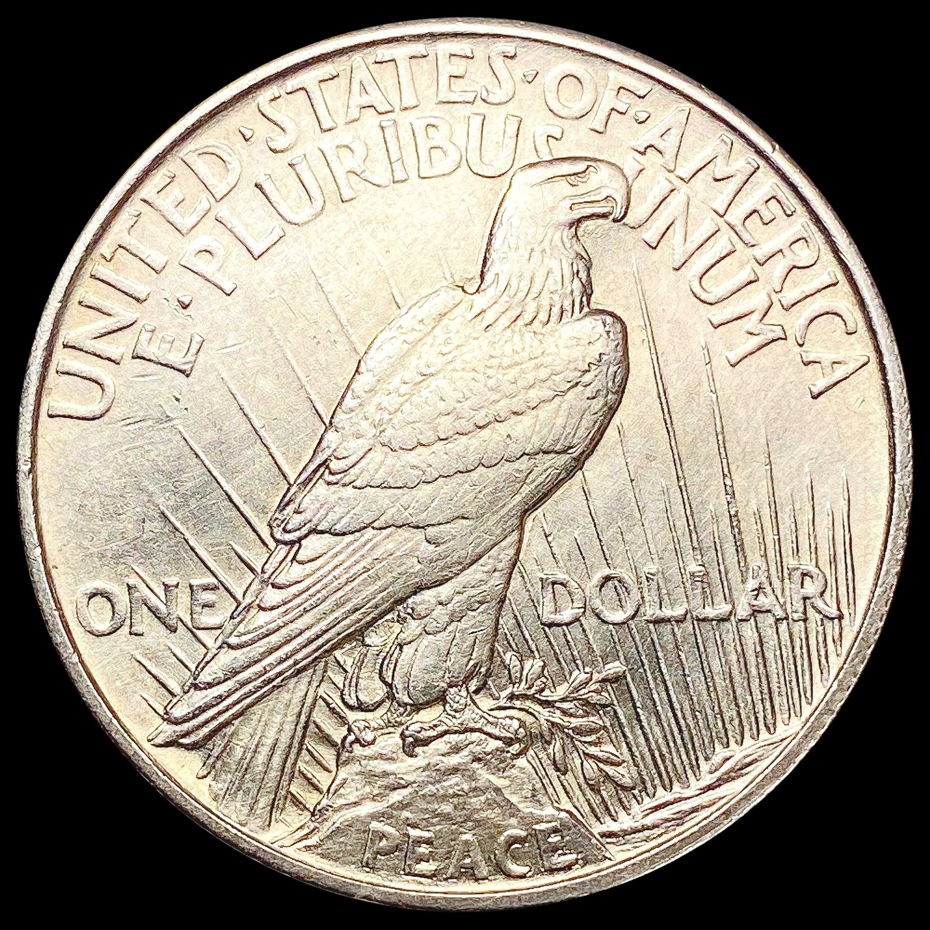 1921 Silver Peace Dollar CLOSELY UNCIRCULATED