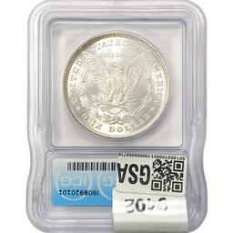 1878 8TF Morgan Silver Dollar ICG MS64