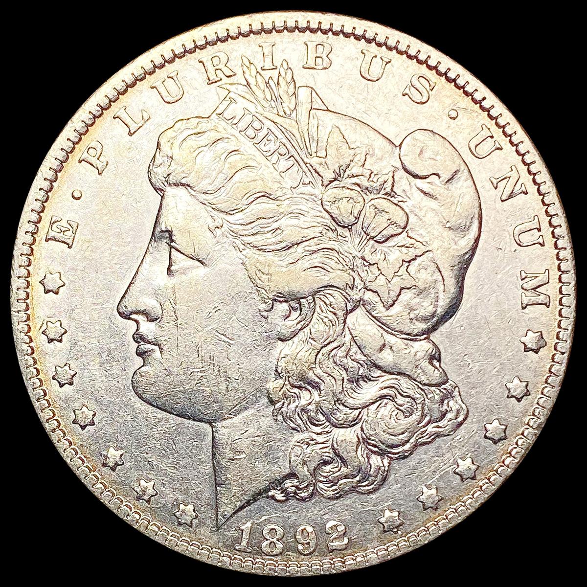 1892 Morgan Silver Dollar CLOSELY UNCIRCULATED