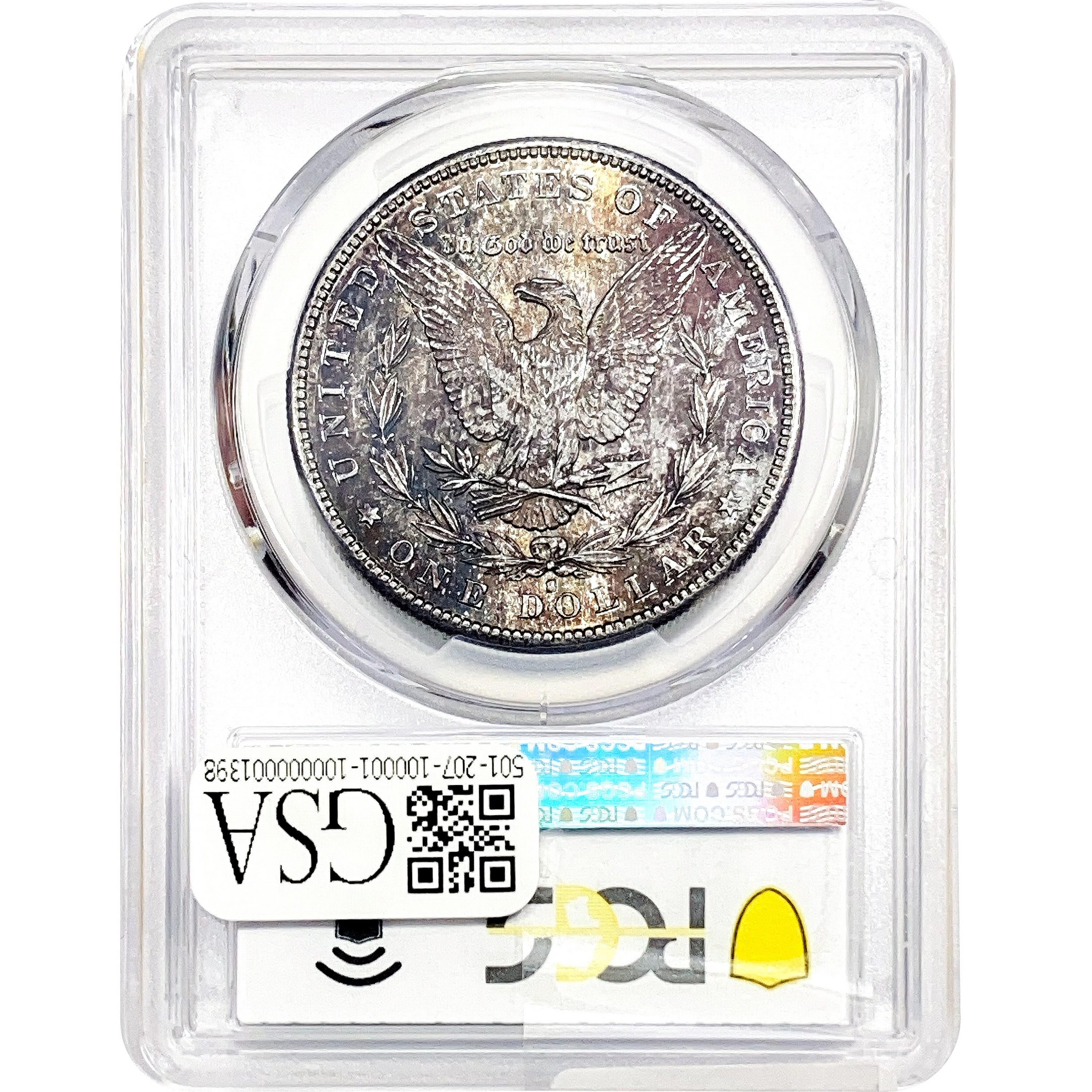 1889-S Morgan Silver Dollar PCGS MS62