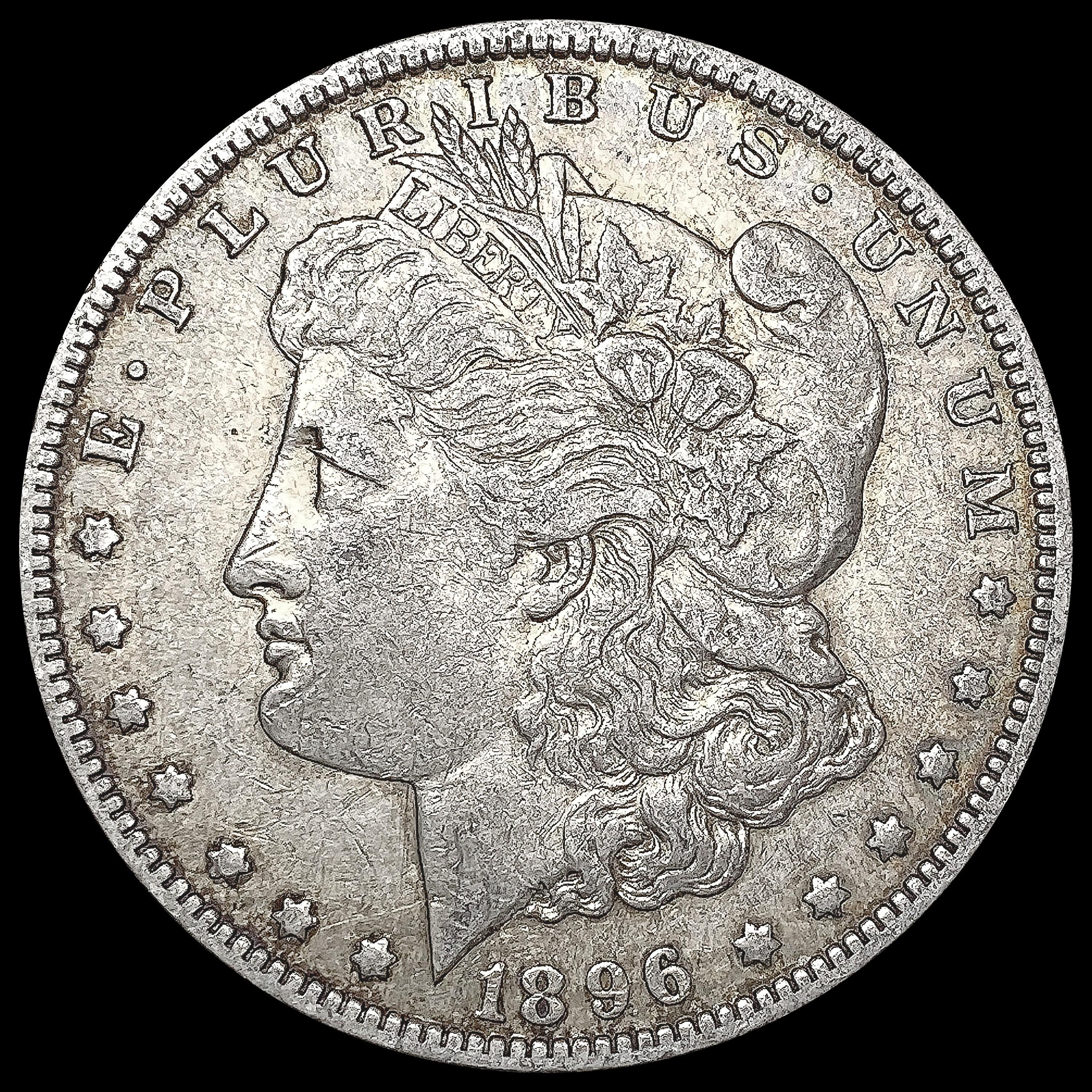 1896-O Morgan Silver Dollar LIGHTLY CIRCULATED