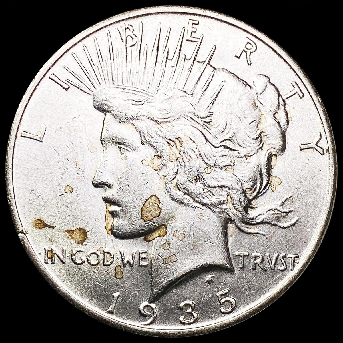 1935-S Silver Peace Dollar UNCIRCULATED