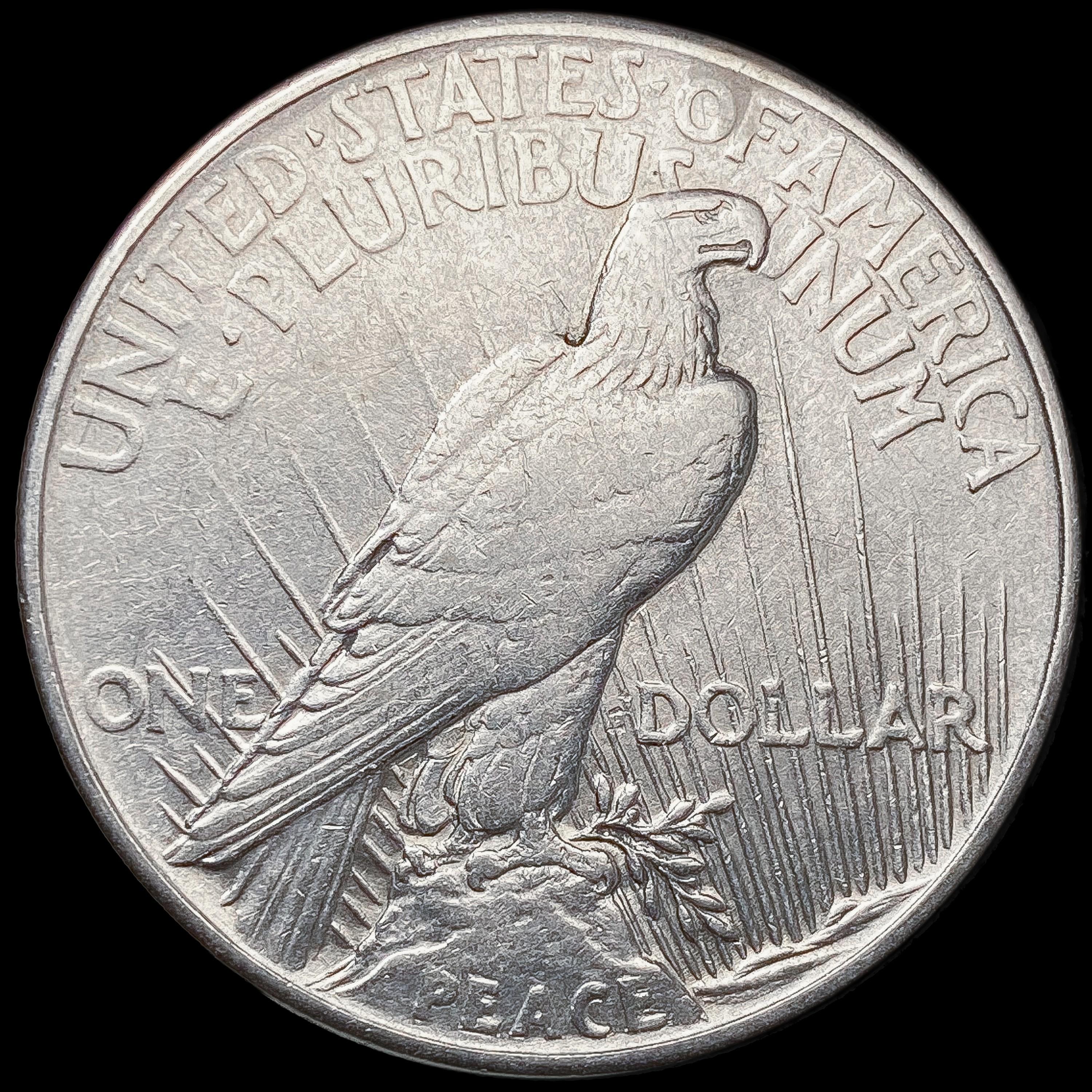 1921 Silver Peace Dollar LIGHTLY CIRCULATED