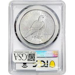 1926 Silver Peace Dollar PCGS MS64
