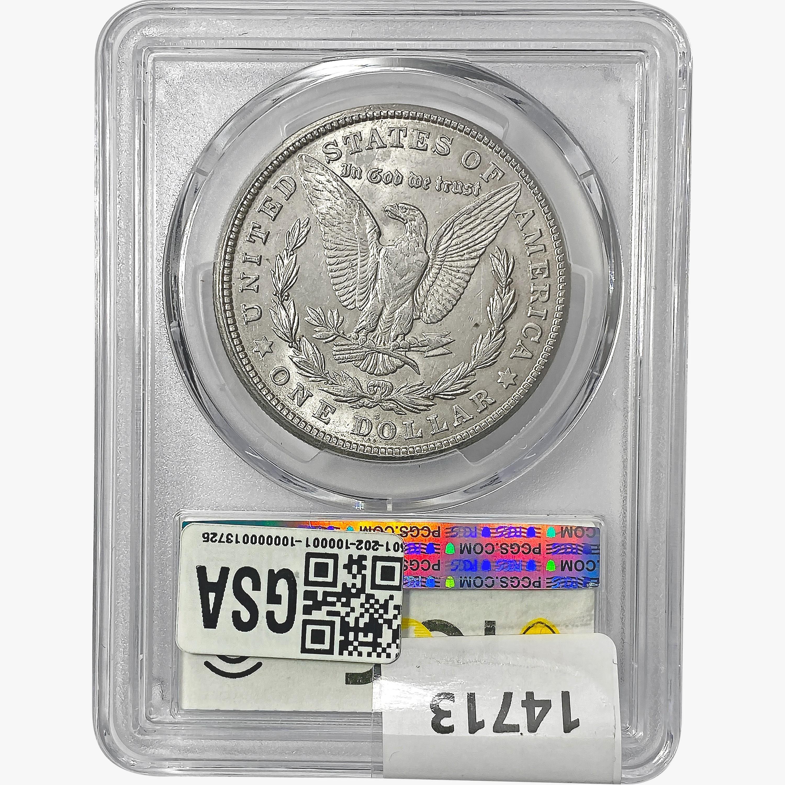 1921-S Morgan Silver Dollar PCGS MS63