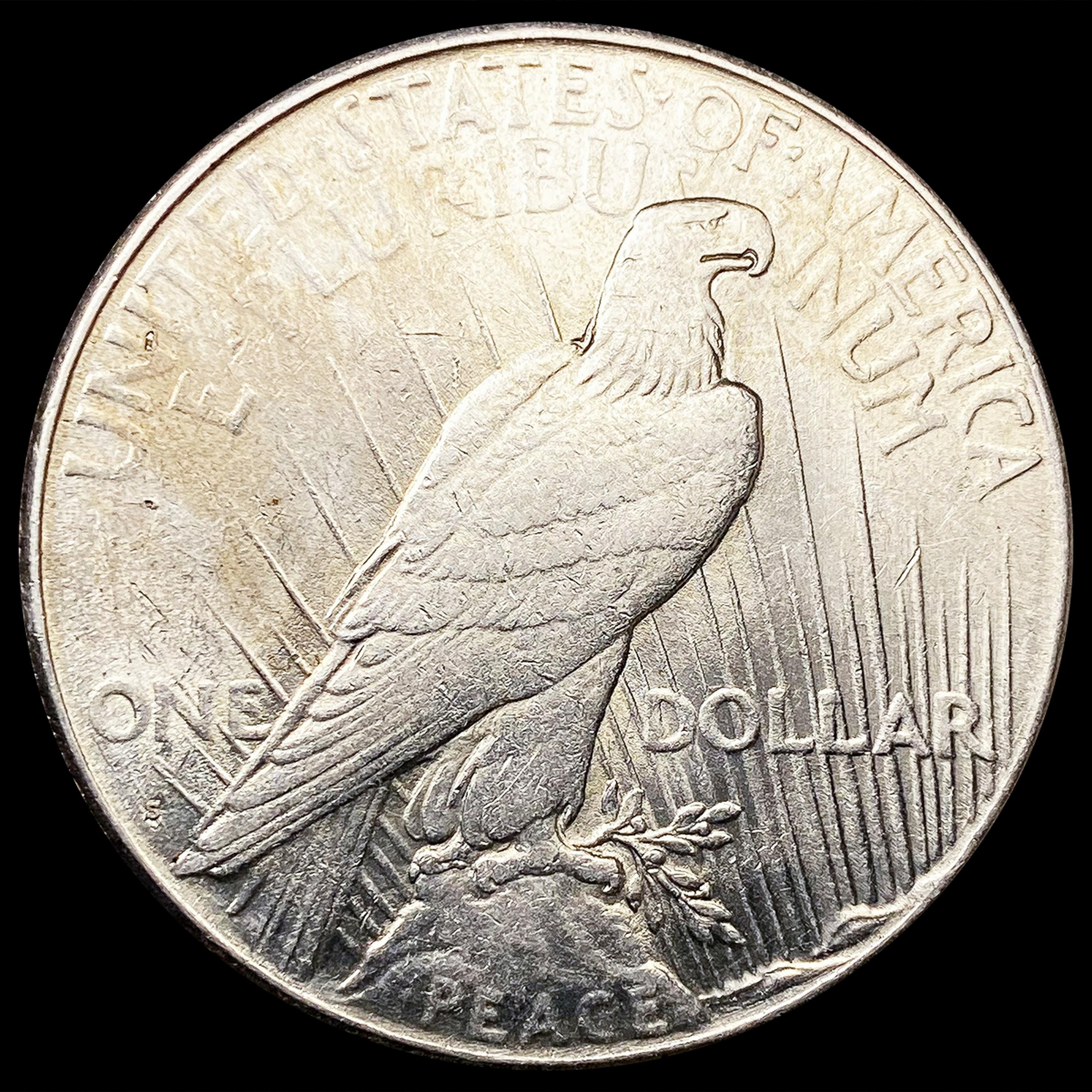 1925-S Silver Peace Dollar CLOSELY UNCIRCULATED