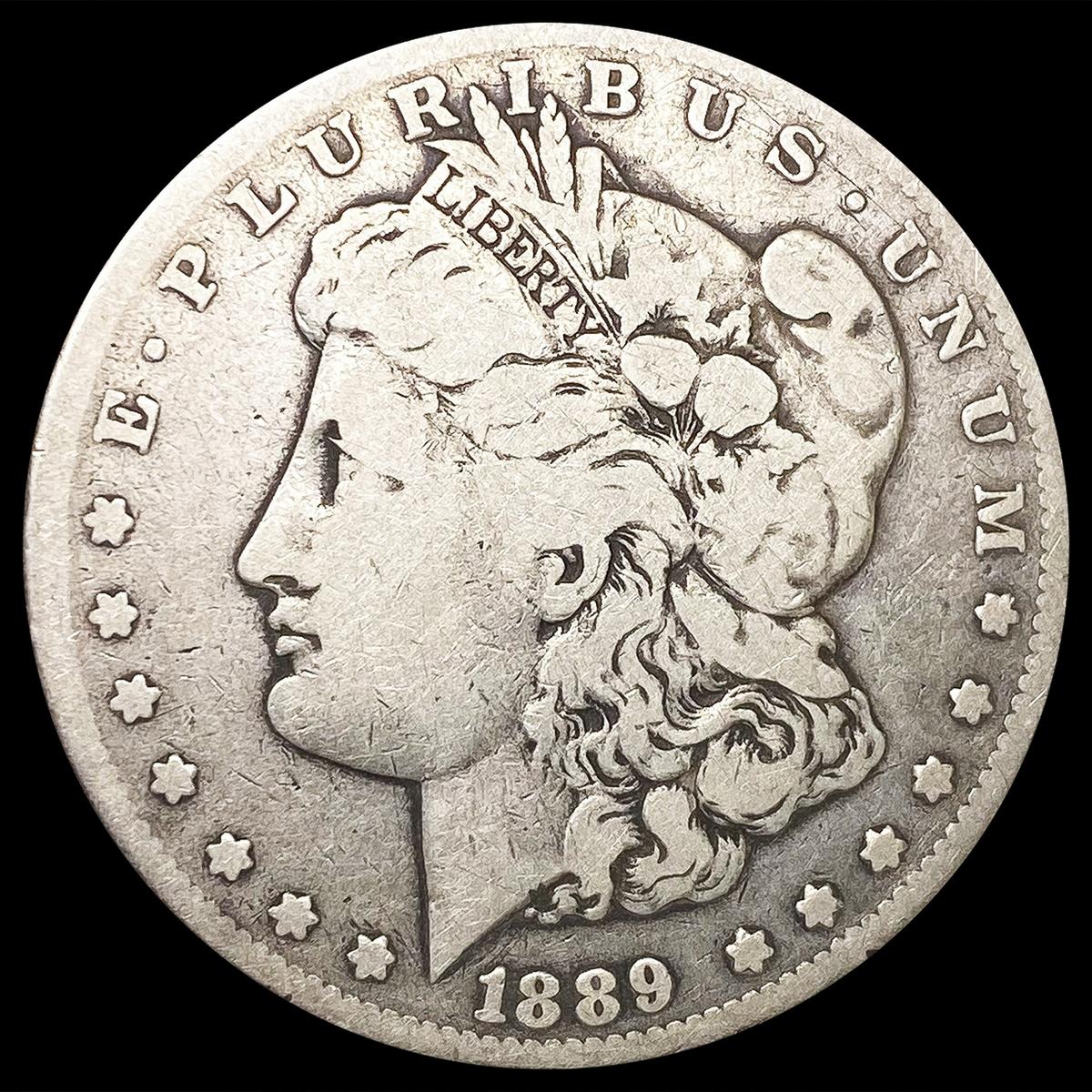 1889-CC Morgan Silver Dollar NICELY CIRCULATED