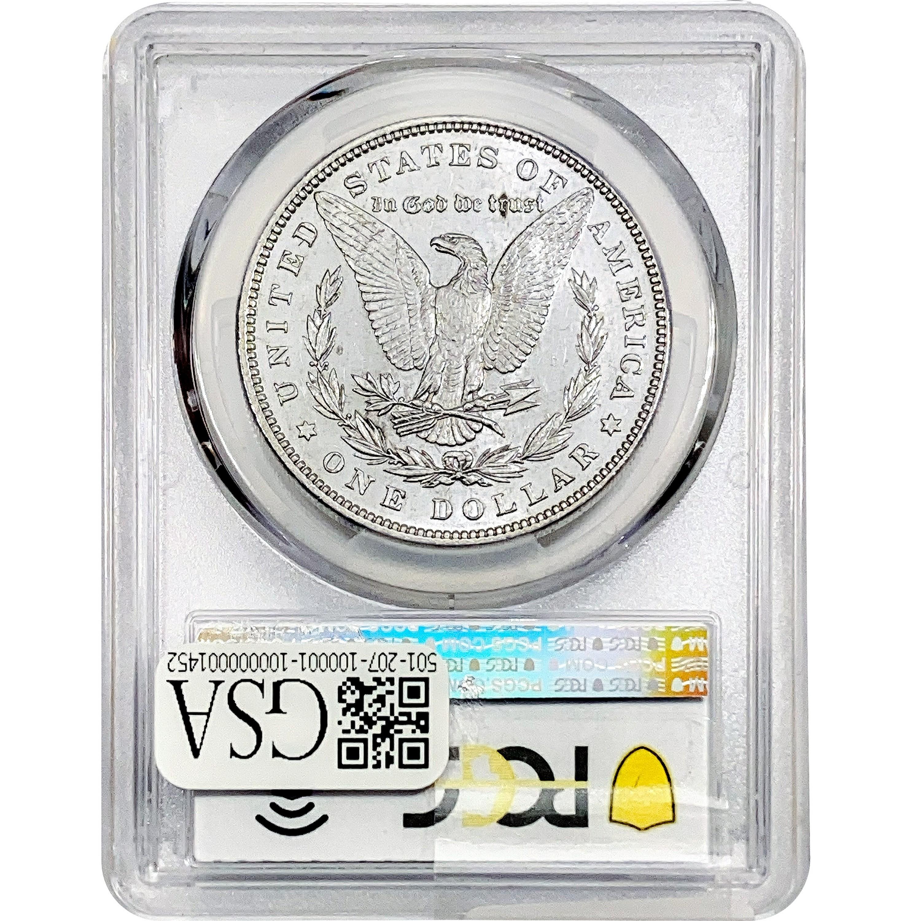 1898 Morgan Silver Dollar PCGS MS62 PL
