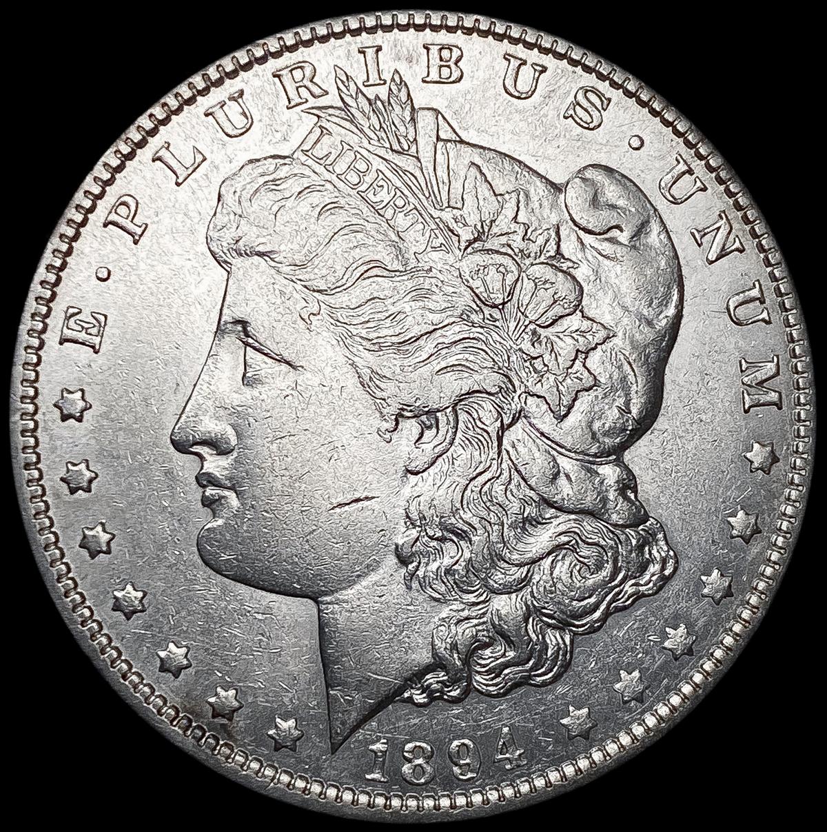 1894-O Morgan Silver Dollar CLOSELY UNCIRCULATED