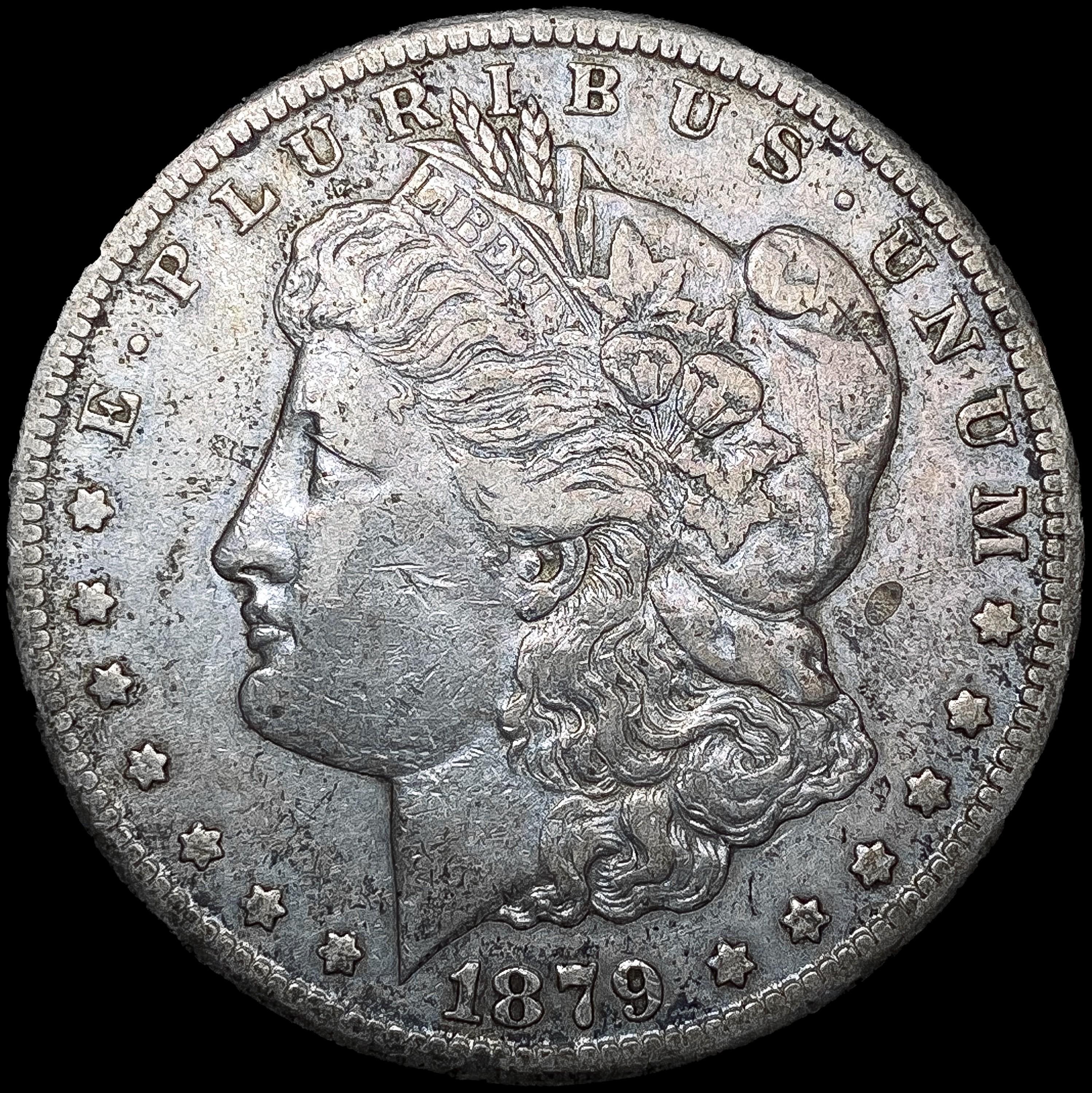 1879-CC Morgan Silver Dollar NEARLY UNCIRCULATED