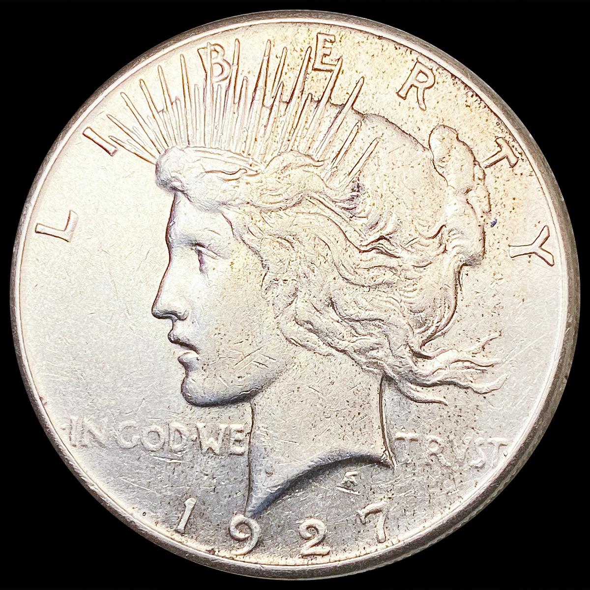 1927-S Silver Peace Dollar CLOSELY UNCIRCULATED