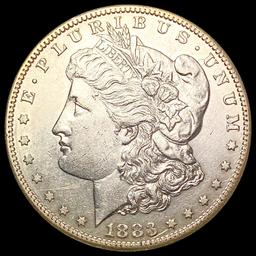 1883-S Morgan Silver Dollar CHOICE AU