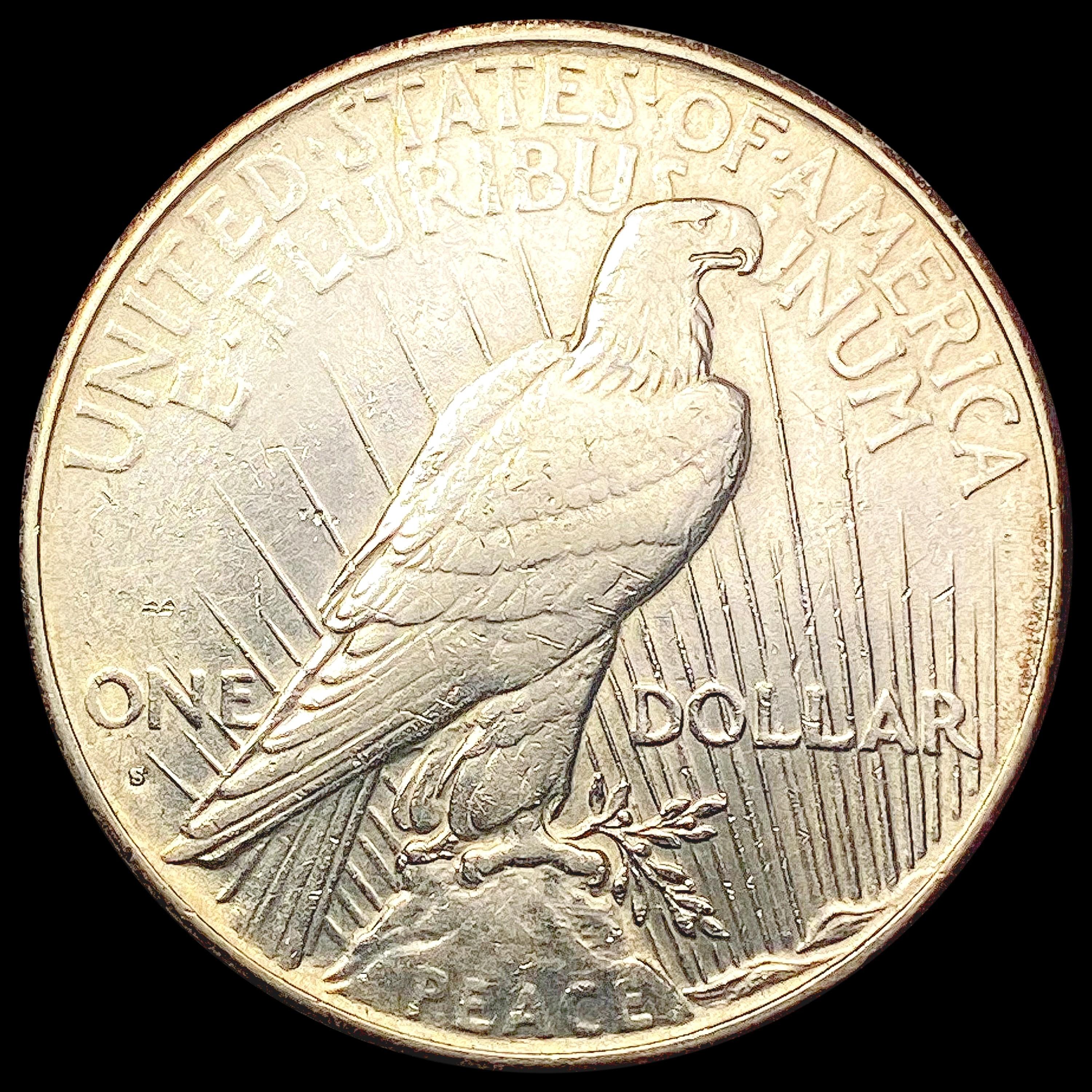 1935-S Silver Peace Dollar CLOSELY UNCIRCULATED