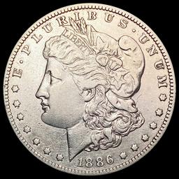 1886-O Morgan Silver Dollar NEARLY UNCIRCULATED