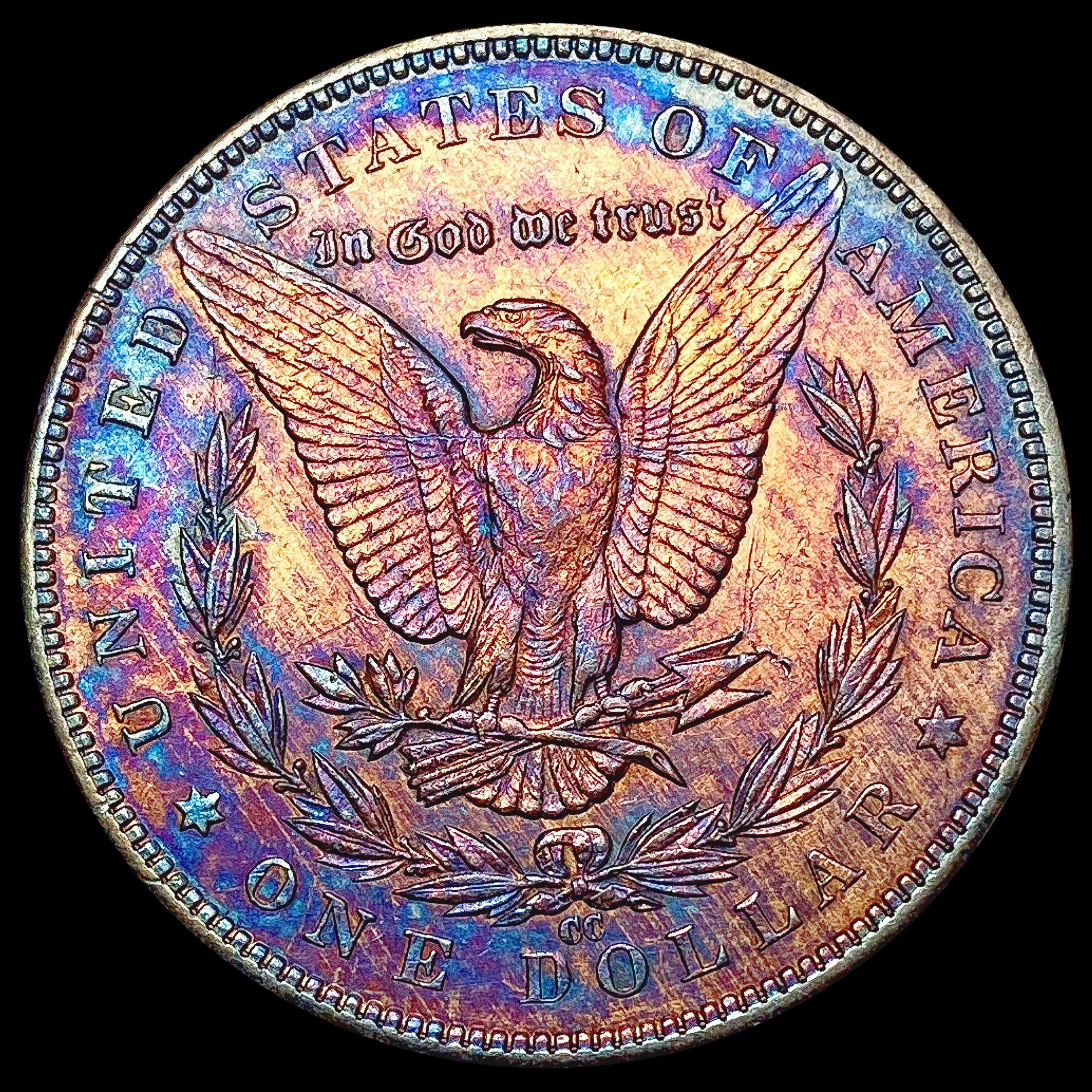 1891-CC Morgan Silver Dollar CHOICE AU