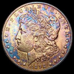 1892-CC Morgan Silver Dollar CHOICE AU